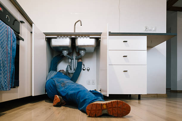 Professional Leak Detection technician working in Orchard Park, NY